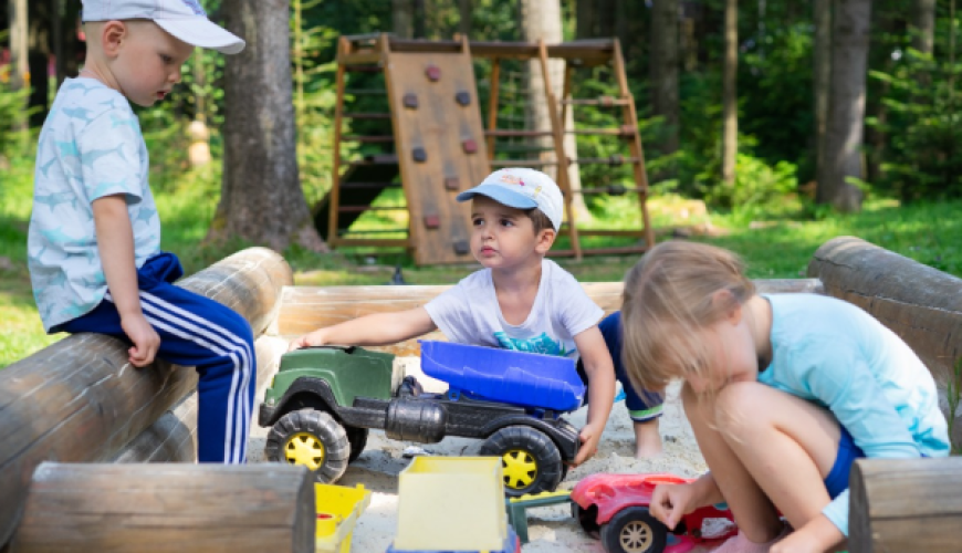 Separate Kids Playground