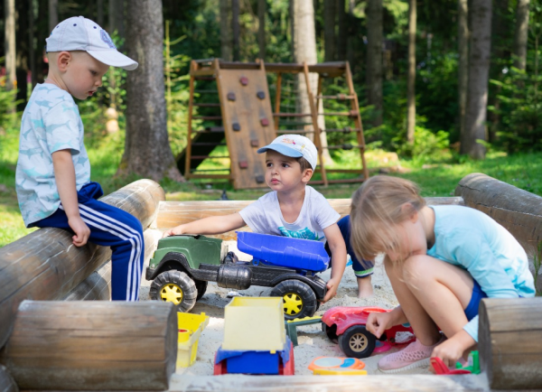 Separate Kids Playground